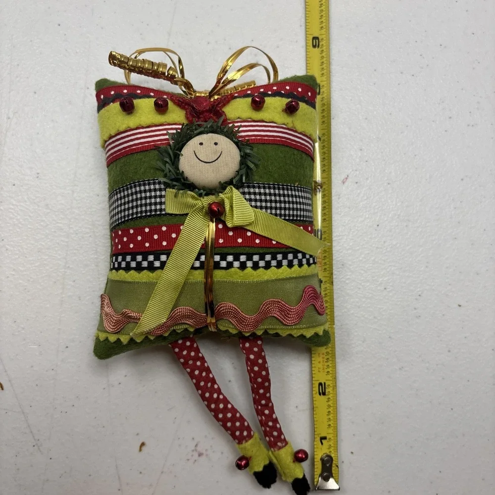 Handcrafted christmas quilted